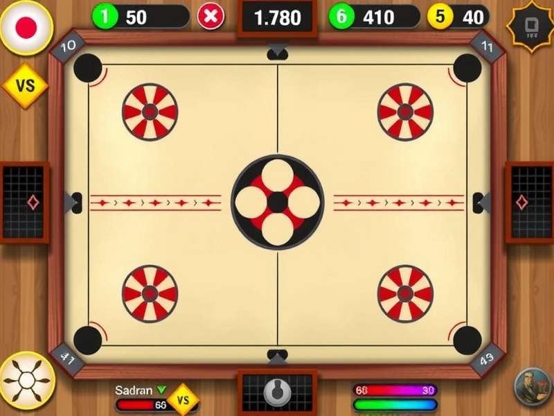 Supreme Carrom Star gameplay